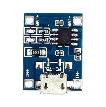 Nabíječka 5V 1A TP4056 micro USB