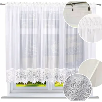 Záclona Klasická voálová záclona 200 cm x 170