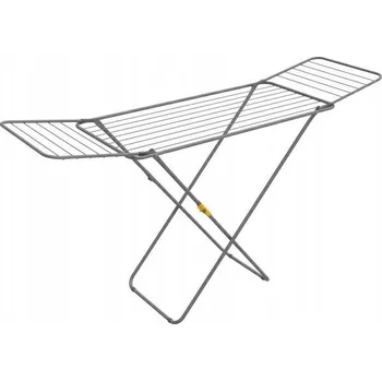 Sušák na prádlo Sušák volně stojící horizontální Rorets Sussi Space Grey 129-176 cm, rozkládací