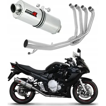 Výfuk pro motocykl GSX 1250 FA 2010 - 2016 Kompletní výfukový systém, svod, tlumič OV DOMINATOR