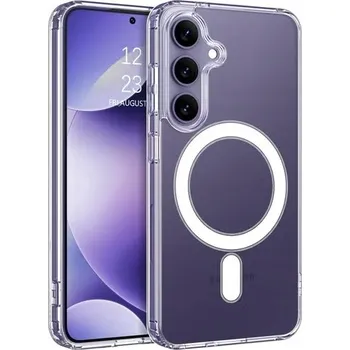 Pouzdro na mobilní telefon POUZDRO ZADNÍ KRYT MAGSAFE PRO SAMSUNG GALAXY S24 PLUS + SKLO