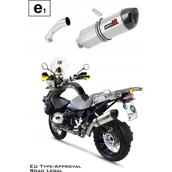 Výfuk pro motocykl R1200GS 2010 - 2012 Homologovaný výfuk tlumič HP1 DOMINATOR