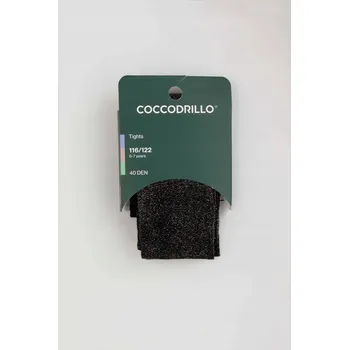 Dívčí oblečení Punčocháče Dětské 40 DEN Černé Dívčí 128/134 Coccodrillo ZC5