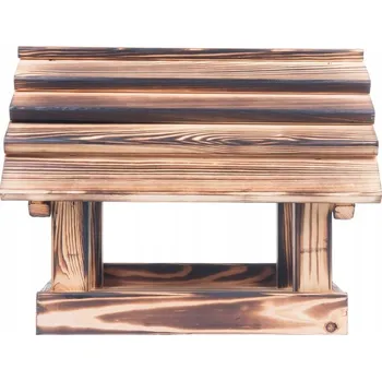 Pro ptáka Krmítko pro ptáky na zrno, velké, závěsné, opálené, robustní + Slunečnice 200g