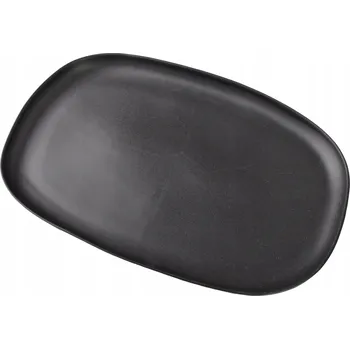 BASIC NATURE Servírovací tác 40,5x30x3 cm, matná černá