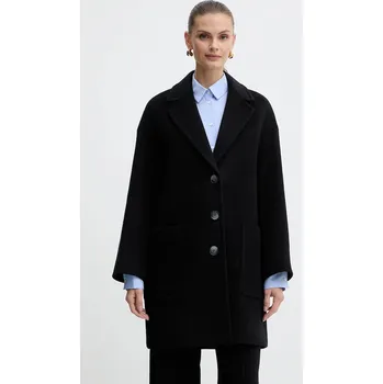Dámský kabát Kabát s příměsí vlny MAX&Co. 2526016023200 černá 99X, vel. 38