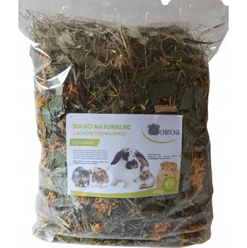 Krmivo pro hlodavce Bylinné seno pro králíky a hlodavce – krásné zelené