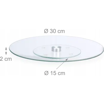 Otočný Podnos Podnos Relaxdays 30 cm