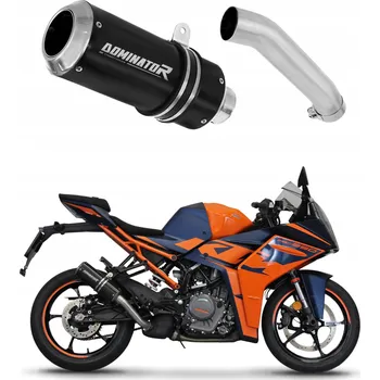 Výfuk pro motocykl RC 390 2022 - 2023 výfuk tlumič GP BLACK DOMINATOR