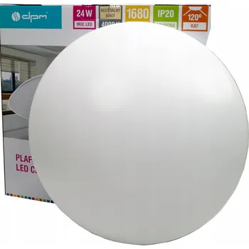 Kulatý Stropní Svítidlo DPM 38,5 x 11,5 cm bílá