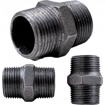 Fitinka Rôzne značky Vsuvka 1" čierne