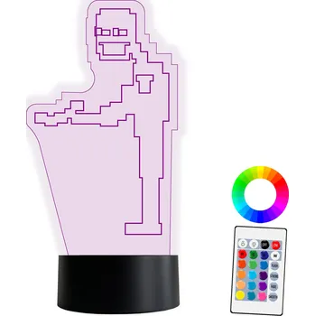 IP kamera Noční lampa Diamond3DLamp vícebarevná