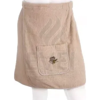 Dámský župan EVEI Kilt do sauny pánský béžový