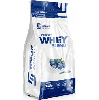 Protein INSPORT PERFECT WHEY BLEND 900G MIX WPC WPI PROTEIN JOGURT BORŮVKA