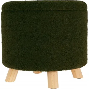 Taburet Taburet čalouněný Home & Styling zelený