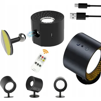 Nástěnné svítidlo LED SVĚTLO NA ČTENÍ S NABÍJENÍM, 3 ÚROVNĚ JASU, 3 BARVY SVĚTLA, OTOČNÉ O 360°