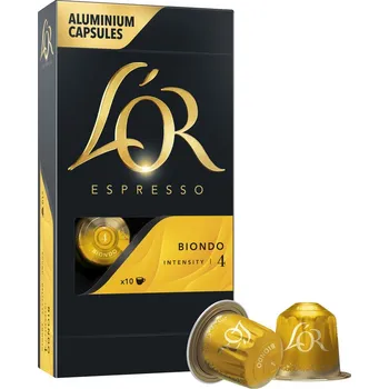 Kapsle do Nespresso L'OR Biondo 10 ks