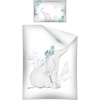 Povlečení Sada povlečení Detexpol 100 x 135 cm bílá