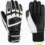 Lyžařské rukavice Reusch Master Pro black/white/safety yellow