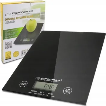 Kuchyňská váha Kuchyňská váha Esperanza Lemon EKS002K černá