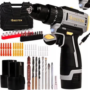 Aku Šroubovák BESTEN akumulátorový 16 V BE0002886