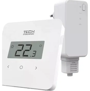 Termostat Bezdrátový pokojový termostat Tech Sterowniki T-2.2 bílý
