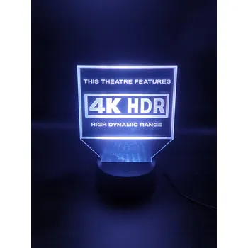Lampička LED Lampa 4K HDR Theatre s funkcemi Dálkový Ovladač Jméno a Věnování