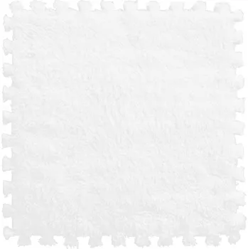 Puzzle Puzzle koberec SHORT bílý