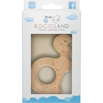 Bocioland Dřevěné kousátko Želva