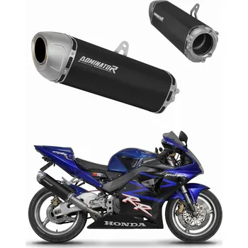 Výfuk pro motocykl CBR 954 2002 - 2003 výfuk tlumič S6 BLACK DOMINATOR