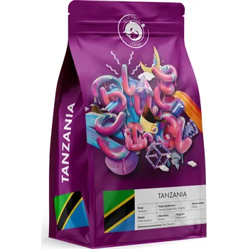 Káva Káva zrna Arabica Blue Orca Coffee Káva Tanzanie Arabica 100% 200 g