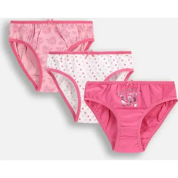 Dívčí spodní prádlo Dívčí kalhotky 3 kusy, dívčí slipy velikost 116/122 Coccodrillo WC5