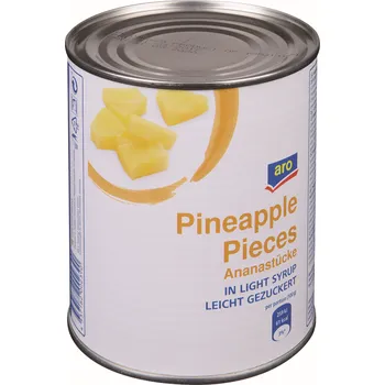 Přisada na vaření a pečení aro Ananas kousky 820 g