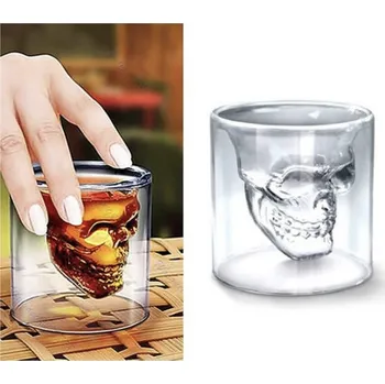 Sklenice Panák lebka (Skleničky na párty)