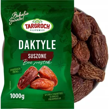 Sušená potravina Sušené bez pecek Sušené datle Targroch 1 kg