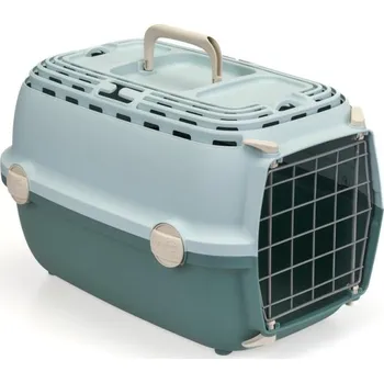 přepravka pro zvíře Přepravka Horizon kovová dvířka, arktická modrá