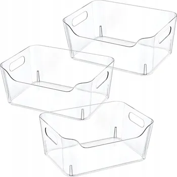 Dóza na potraviny Sada 3 organizérů do lednice na potraviny POTZ Store&Fresh 7 L 30,3x21,5 cm