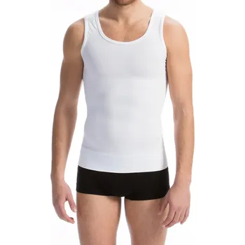 Pánské tričko Tričko Farma Cell 417 kulatý bez rukávů bílé velikost XL