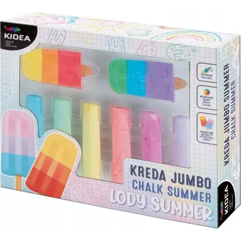 Křída chodníková Kidea 8 ks