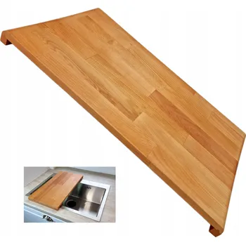 Kuchyňské prkénko Dřevěné prkénko na krájení na dřez 53x28 náhrada za FRANKE 112.0595.334