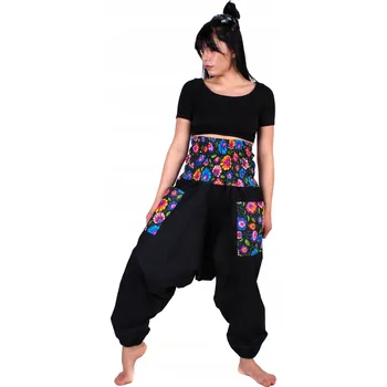 Dámské kalhoty BENÁTKY dámské kalhoty aladinky dlouhé, univerzální velikost