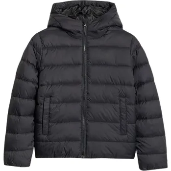 Dětská zimní bunda 4F Down Jacket U0704 Dětská velikost: 146 / Barva: černá