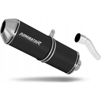 Výfuk pro motocykl TZR 125 výfukový tlumič OVR BLACK DOMINATOR