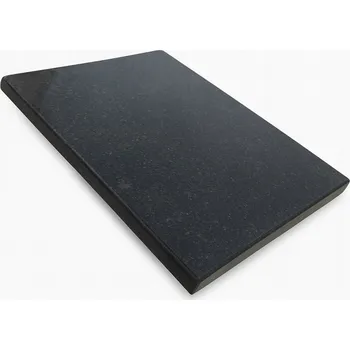 Kuchyňské prkénko Granitové prkénko na krájení černé 40x30 cm s protiskluzovými nožičkami