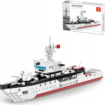 ostatní stavebnice Stavebnice WANGE 3523 - Minolovka Typ 081, 380 dílků