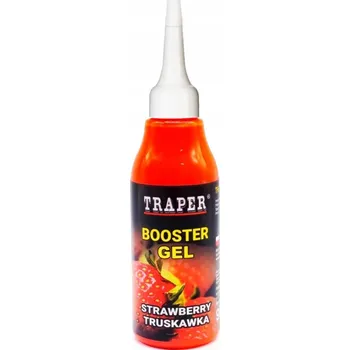 Návnadové aroma BOOSTER Traper Gel 90g Attractor Scent Vůně JAHODA