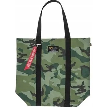 Alpha Industries nákupní taška shopper polypropylen zelená