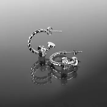 Náušnice Ocelové náušnice č. 1055