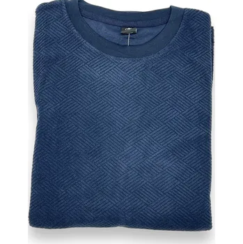 Pánské pyžamo N-feel Pánské froté pyžamo AXEL Barva: Modrá, Velikost: M