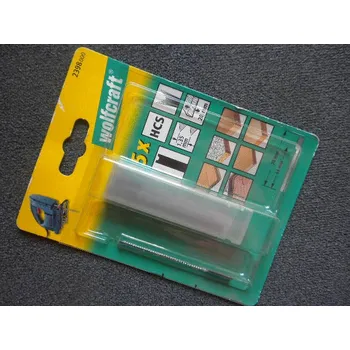 Pilový plátek Pilové listy do přímočaré pily 5ks WOLFCRAFT 2398000